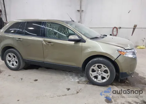 2012 Ford Edge Sel из США, поврежденный, VIN 2FMDK3JC9CBA40274